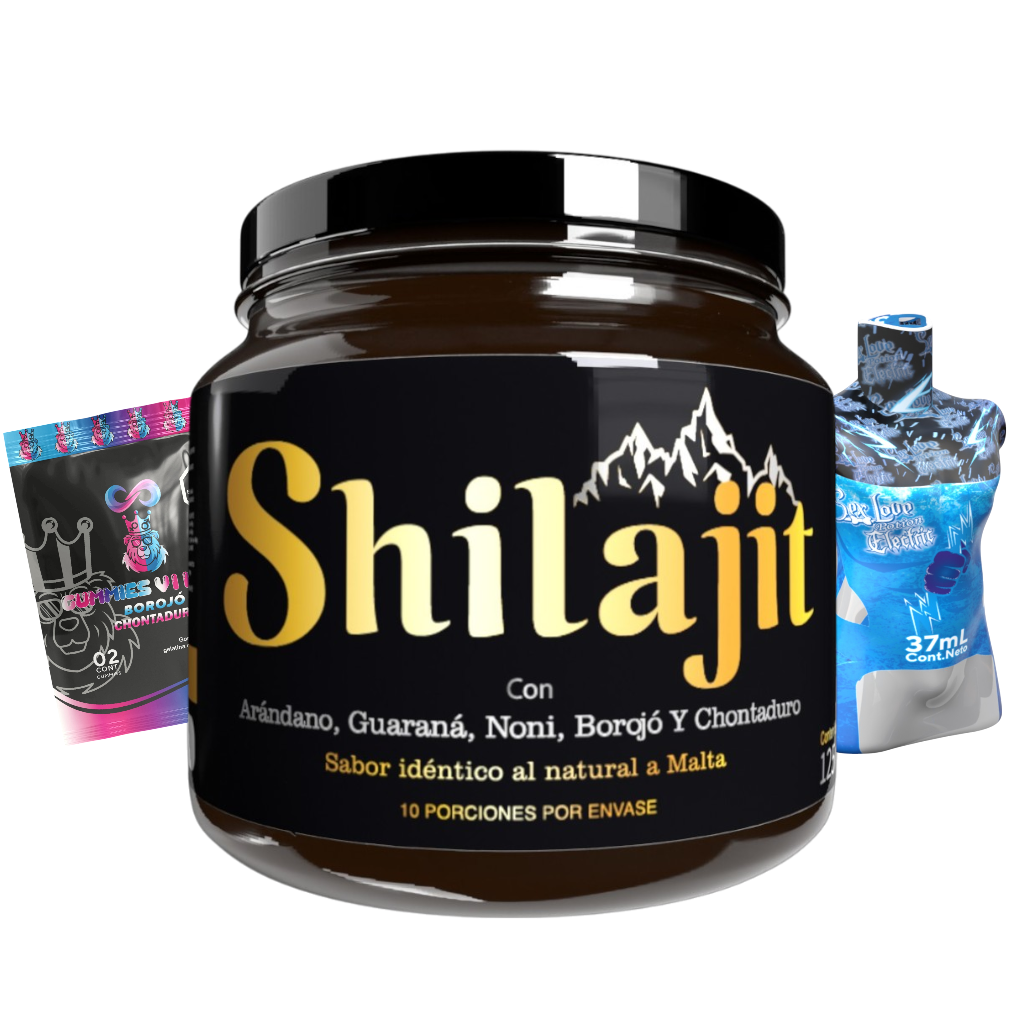 Shilajit + Electric Cold + GummiesViKing