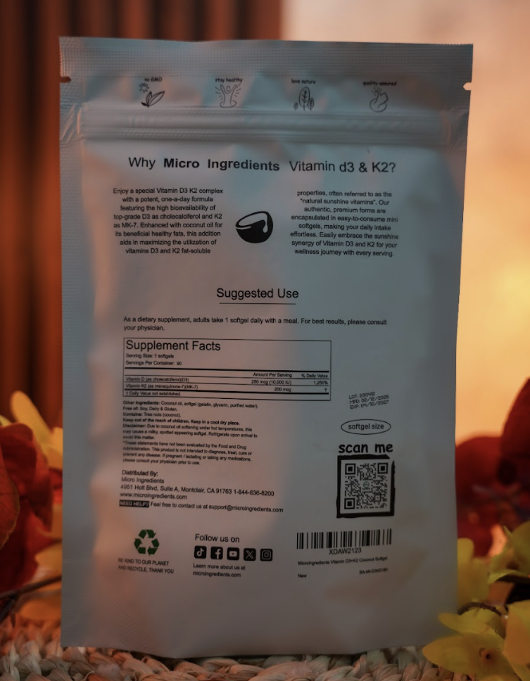 VITAMIN D3 & K2