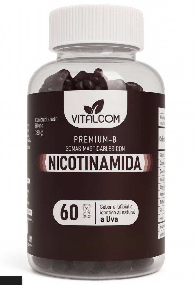 GOMAS NICOTINAMIDA