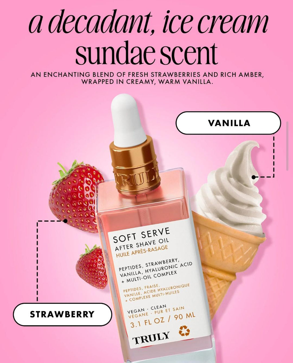 SOFT SERVE after shave TRULY  30ml