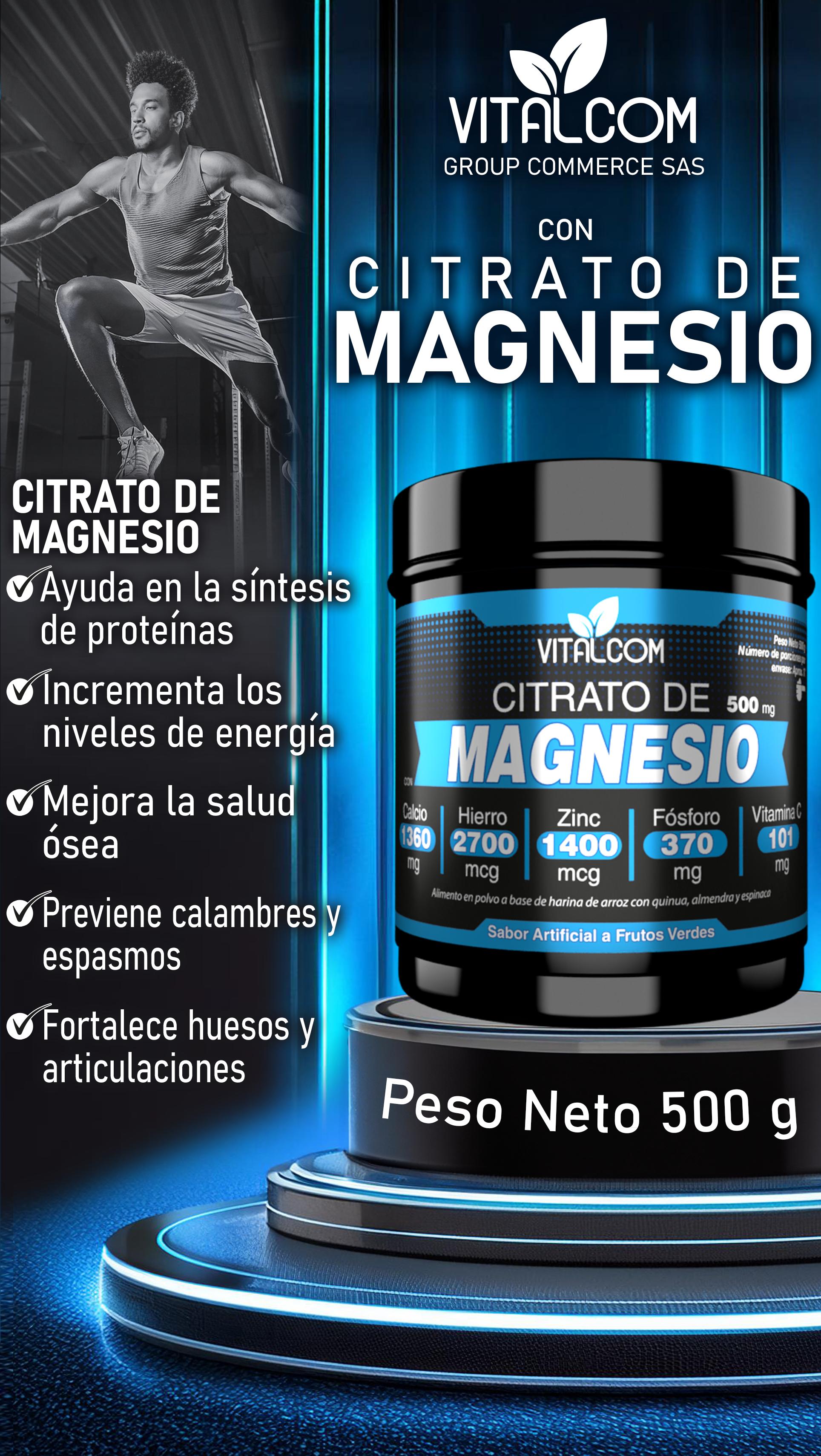 CITRATO DE MAGNESIOX500.CM